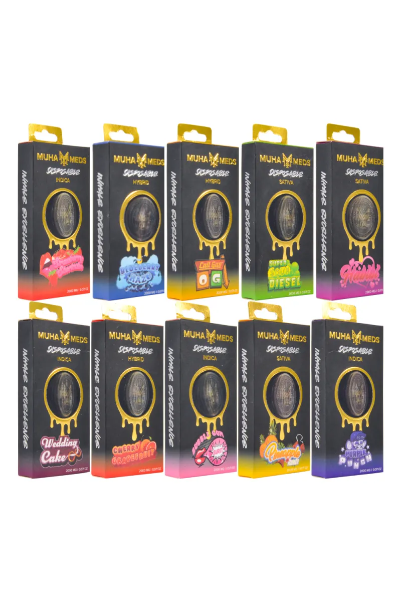 Muha Meds Mavricks with light Disposable Vape Pen