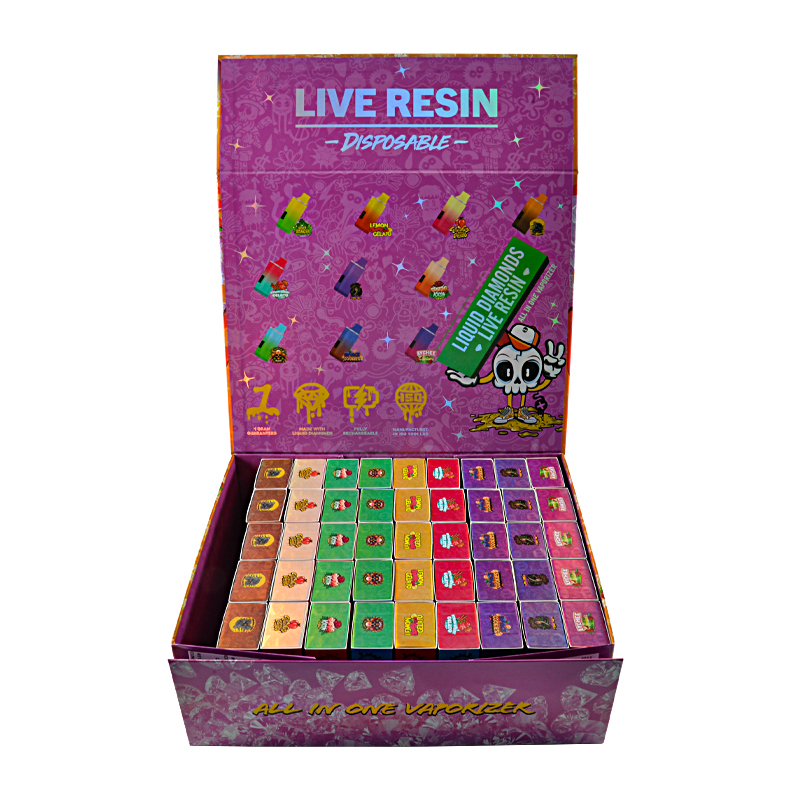 Melt Packman 1ml with Screen Liquid Diamonds Live Resin Disposable Vape Pen