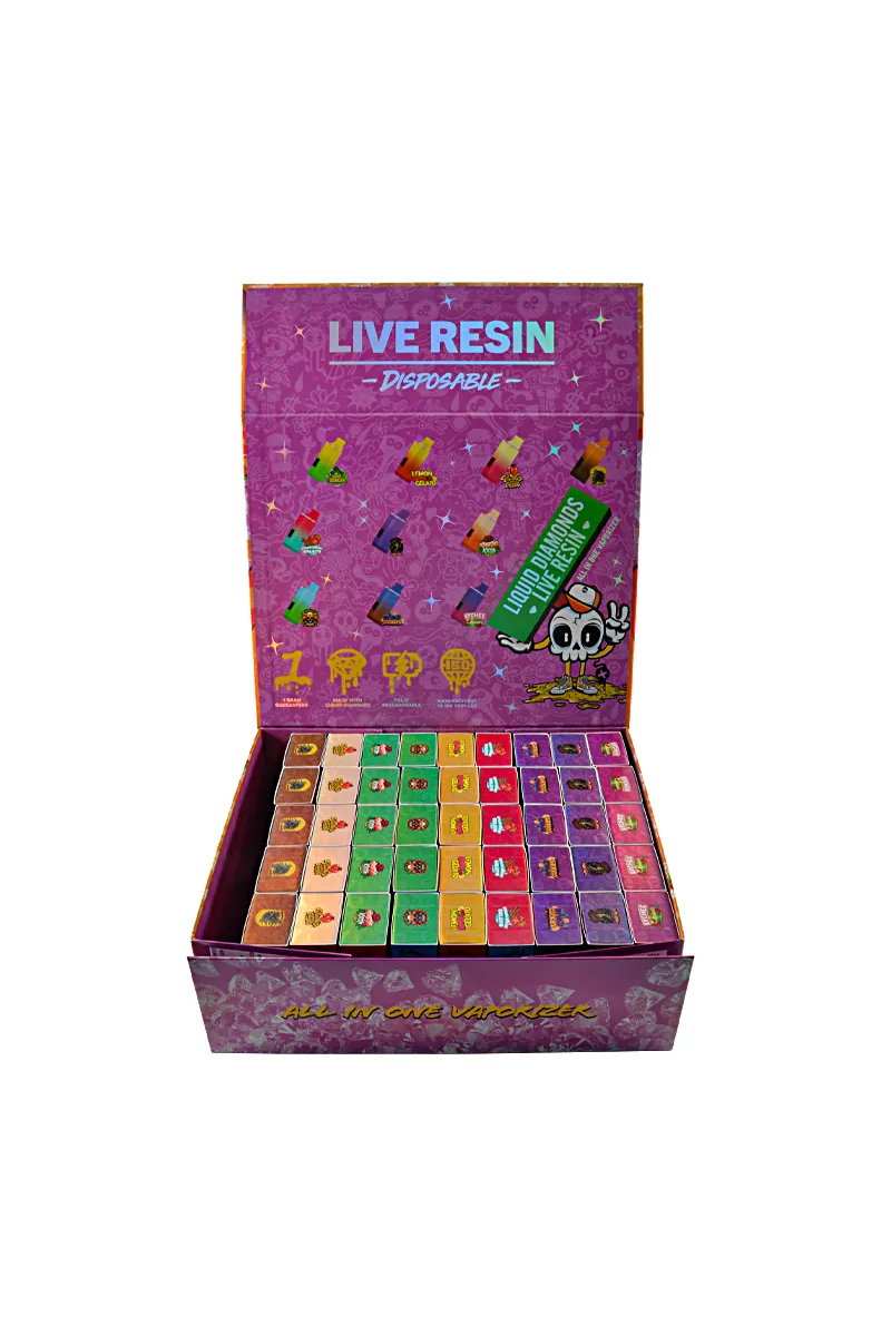 Melt Packman 1ml with Screen Liquid Diamonds Live Resin Disposable Vape Pen