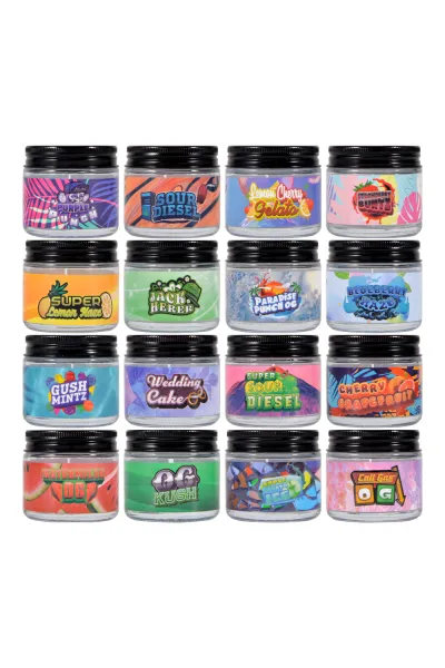 Muha Meds  glass jar 01