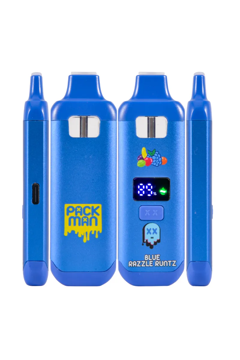 Packman mini with screen Liquid Diamonds + Live Resin Disposable Vape Pen 