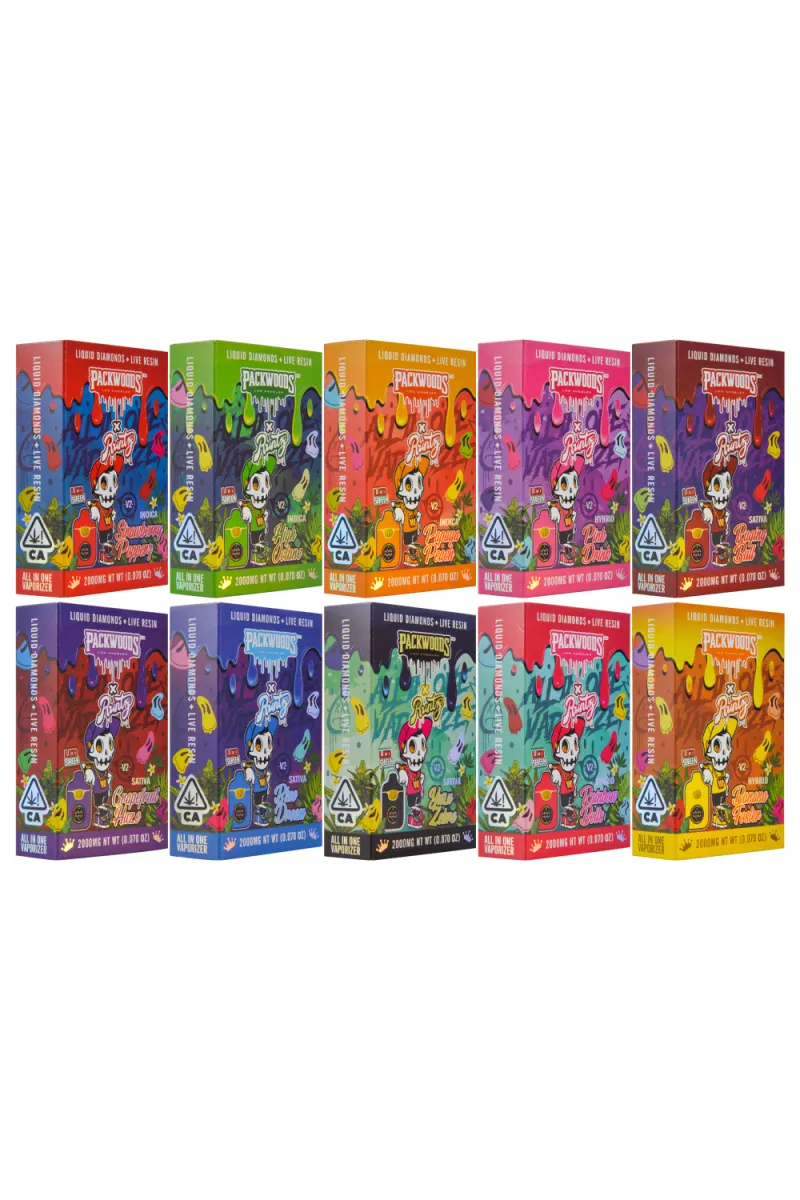 Packwoods runtz V2 2g disposable vape pen