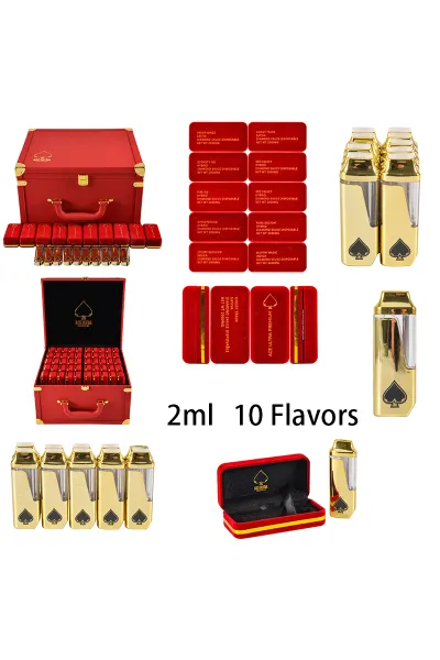 USA STOCK ACE Red Love Edition 2g Disposable Vape Pen 200pcs 01