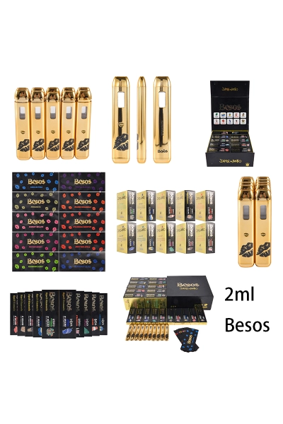 Besos Gold 2ml Disposable Vape Pen 01
