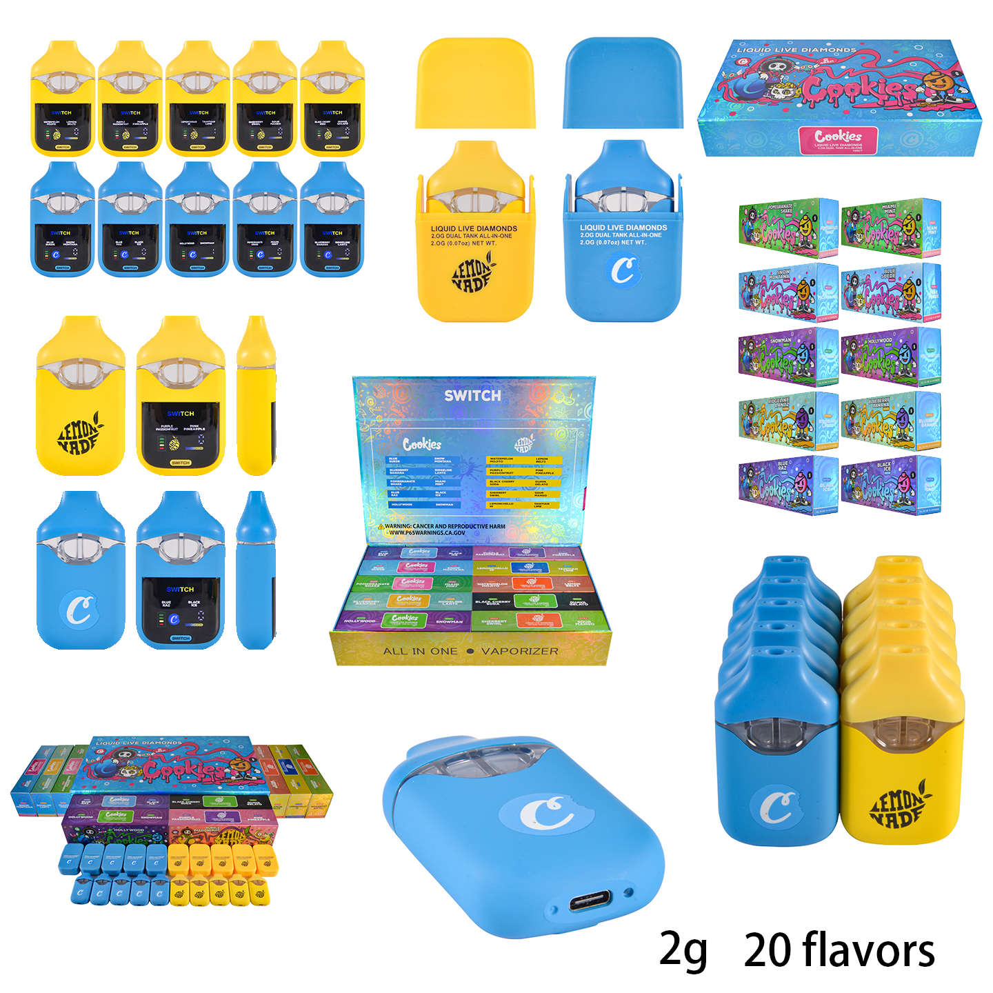 cookies lemonade 2ml vape review