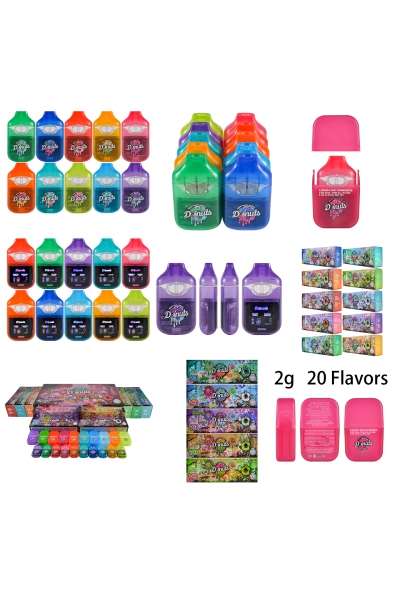 DONUTS SWITCH V3 Double Flavors 1+1g Disposable vape pen 01