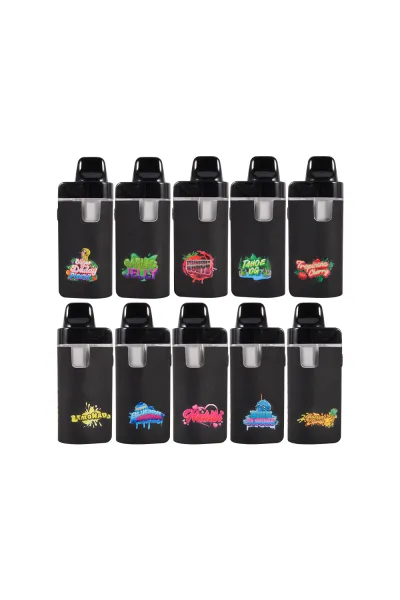 USA STOCK MM Double Flavors 1+1g Disposable Vape Pen 500pcs 02