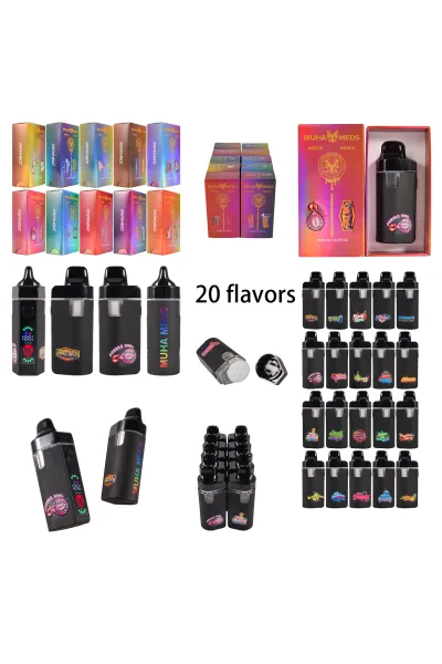 USA STOCK MM Double Flavors 1+1g Disposable Vape Pen 500pcs 01