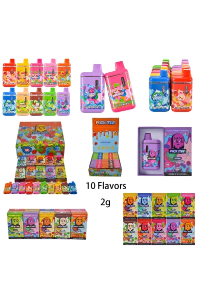 Packman V6 with Screen Liquid Diamonds + Live Resin Disposable Vape Pen  01