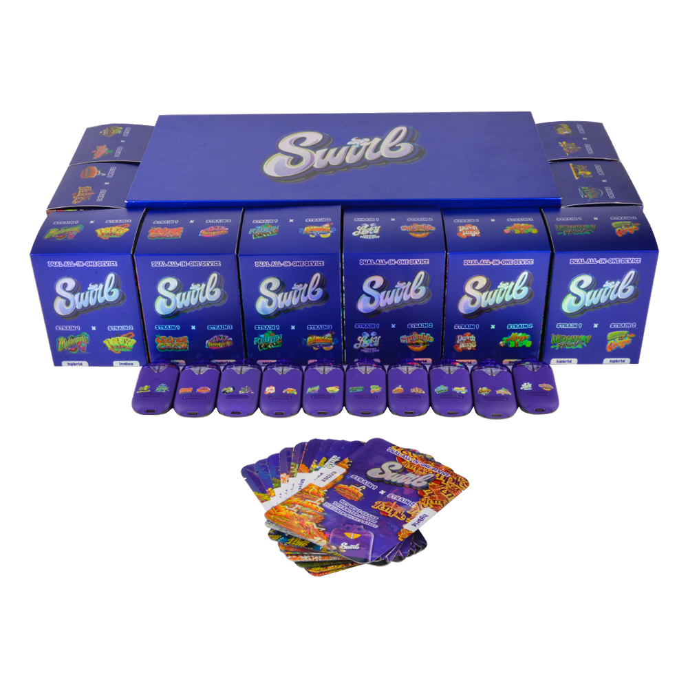 Swirl Double Flavors 1+1g Disposable vape pen