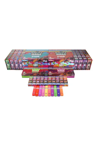 USA STOCK Whole Melt V6 Dual Color Model, R Label 1g Disposable Vape 500pcs 02