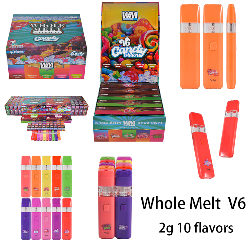 whole melt v6 flavors 2g