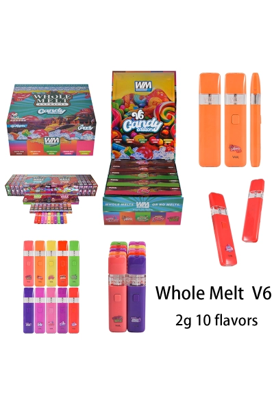 Whole Melt V6 Dual Color Model, R Label 2g Disposable Vape 01