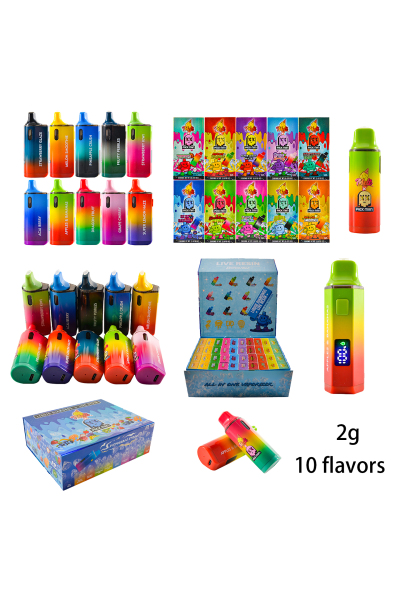Melt Packman Collaboration Edition 2g Disposable Vape with Display Screen 01