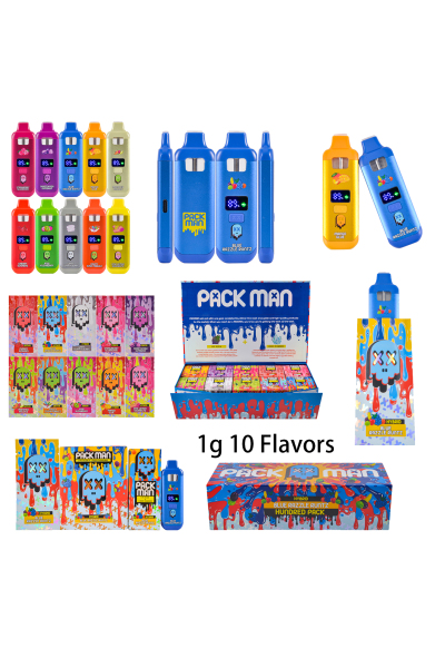 Packman Mini 1g Disposable Vape Pen with Screen 01