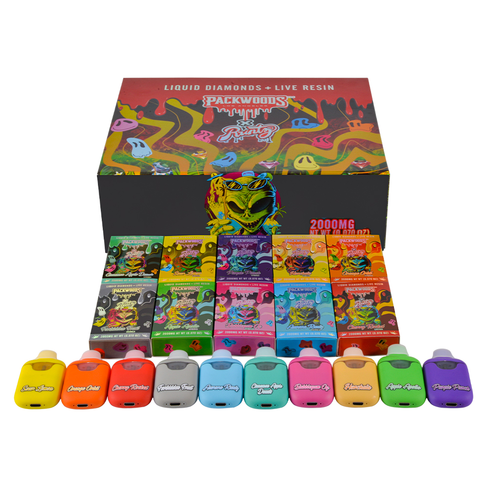 Packwoods X Runtz New Style 2g Disposable Vape Pen