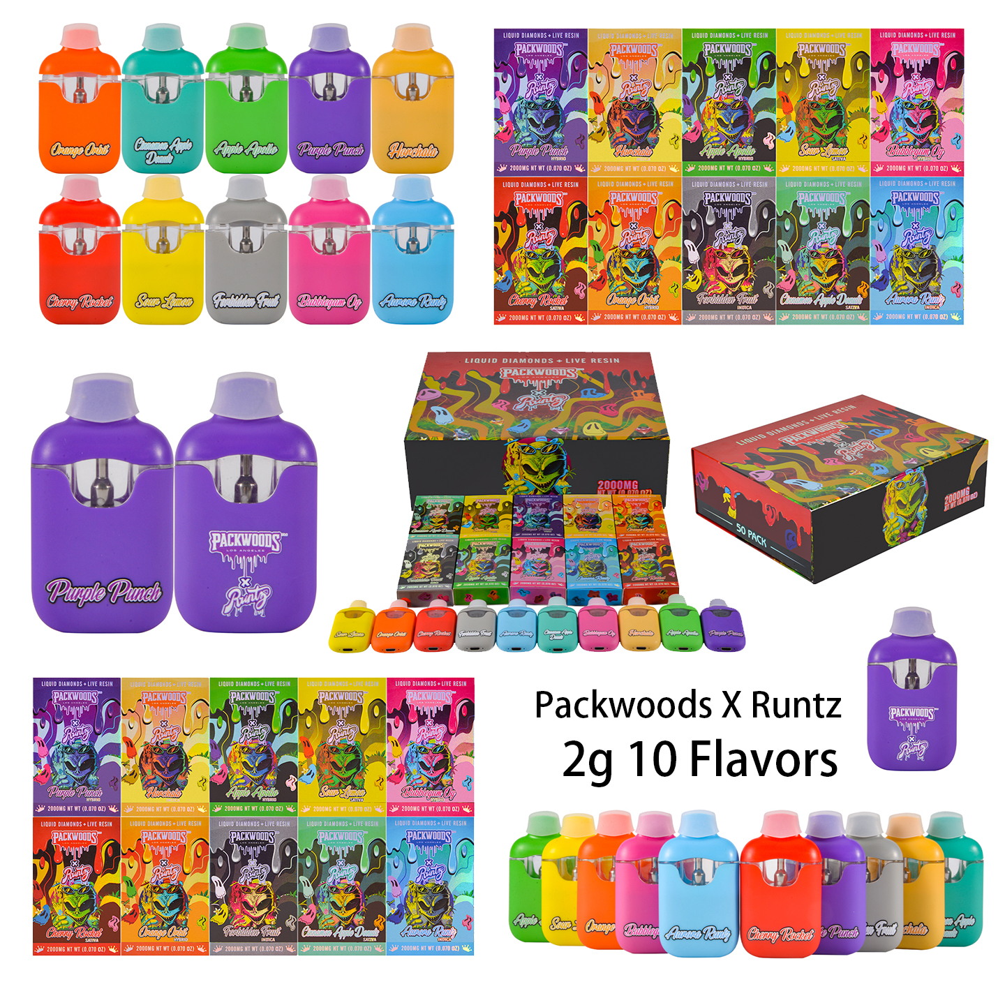 packwoods xruntz vape 2000mg