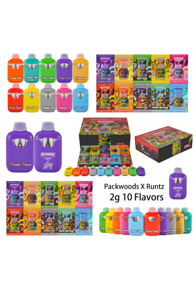 Packwoods X Runtz New Style 2g Disposable Vape Pen 01