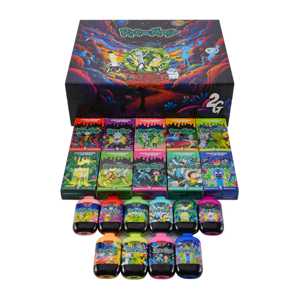 rick morty 2g disposable vape
