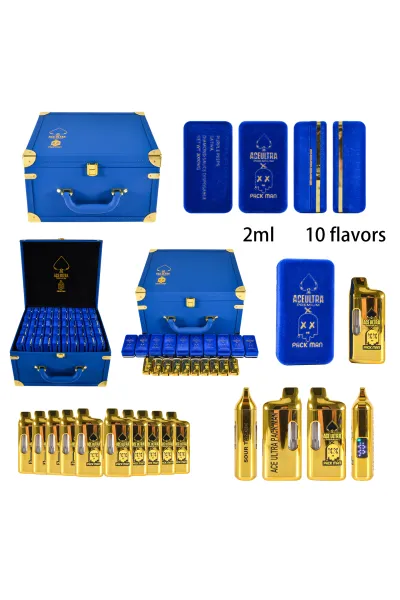 USA STOCK ACE&Packman V2 2g Disposable Vape Pen 500pcs 01