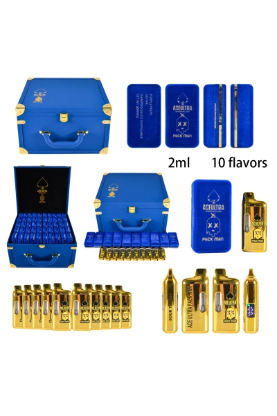 UK STOCK ACE&Packman V2 2g Disposable Vape Pen 500pcs 01