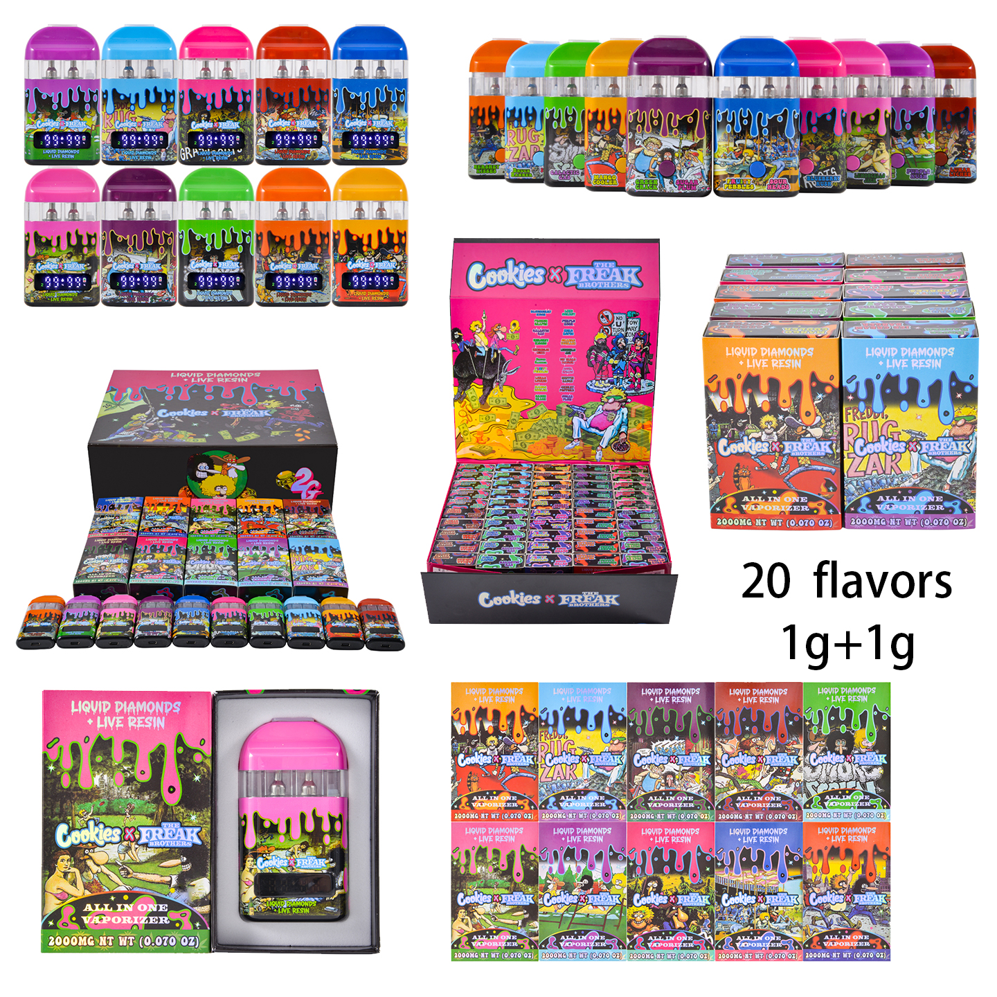 cookies the freak brothers 2g vape
