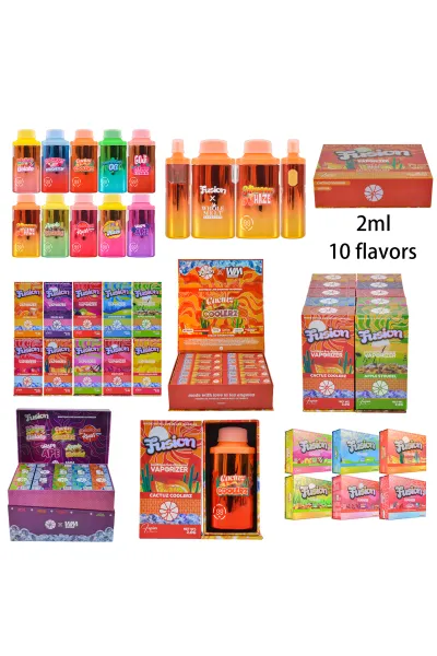 USA STOCK Whole Melt & Fusion Live Diamonds 2g Disposable Vape Pen 200pcs 01