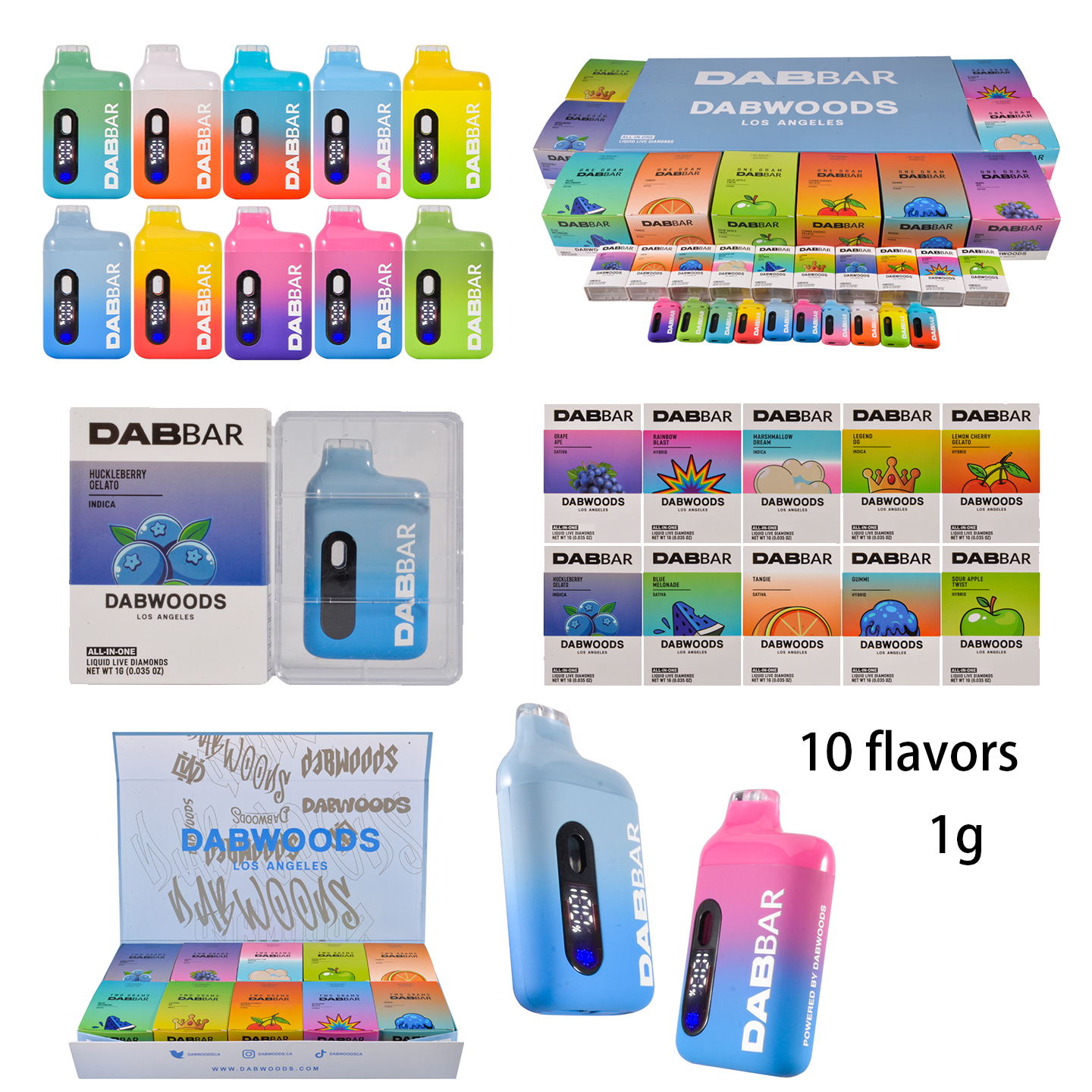 dabwoods 1g disposable