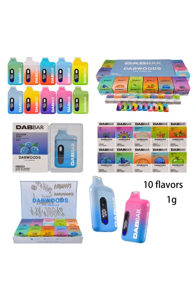 USA STOCK Dabwoods 1g Liquid Diamonds Disposable Vape Pen 500pcs 01