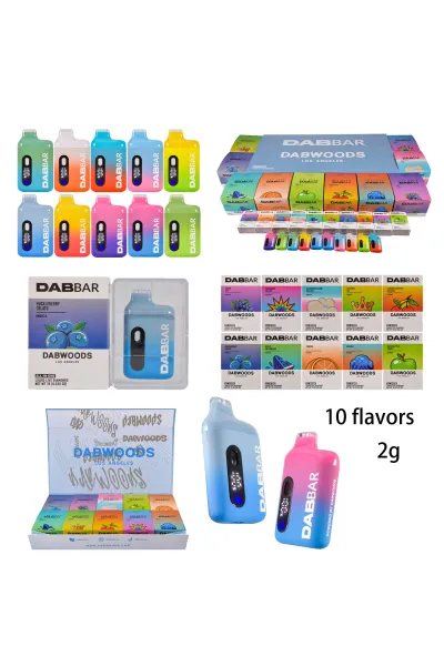 USA STOCK Dabwoods 2g Liquid Diamonds Disposable Vape Pen 500pcs 01