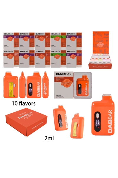 UK STOCK New Dabwoods with screen 1g Liquid Diamonds Disposable Vape Pen 200pcs 01