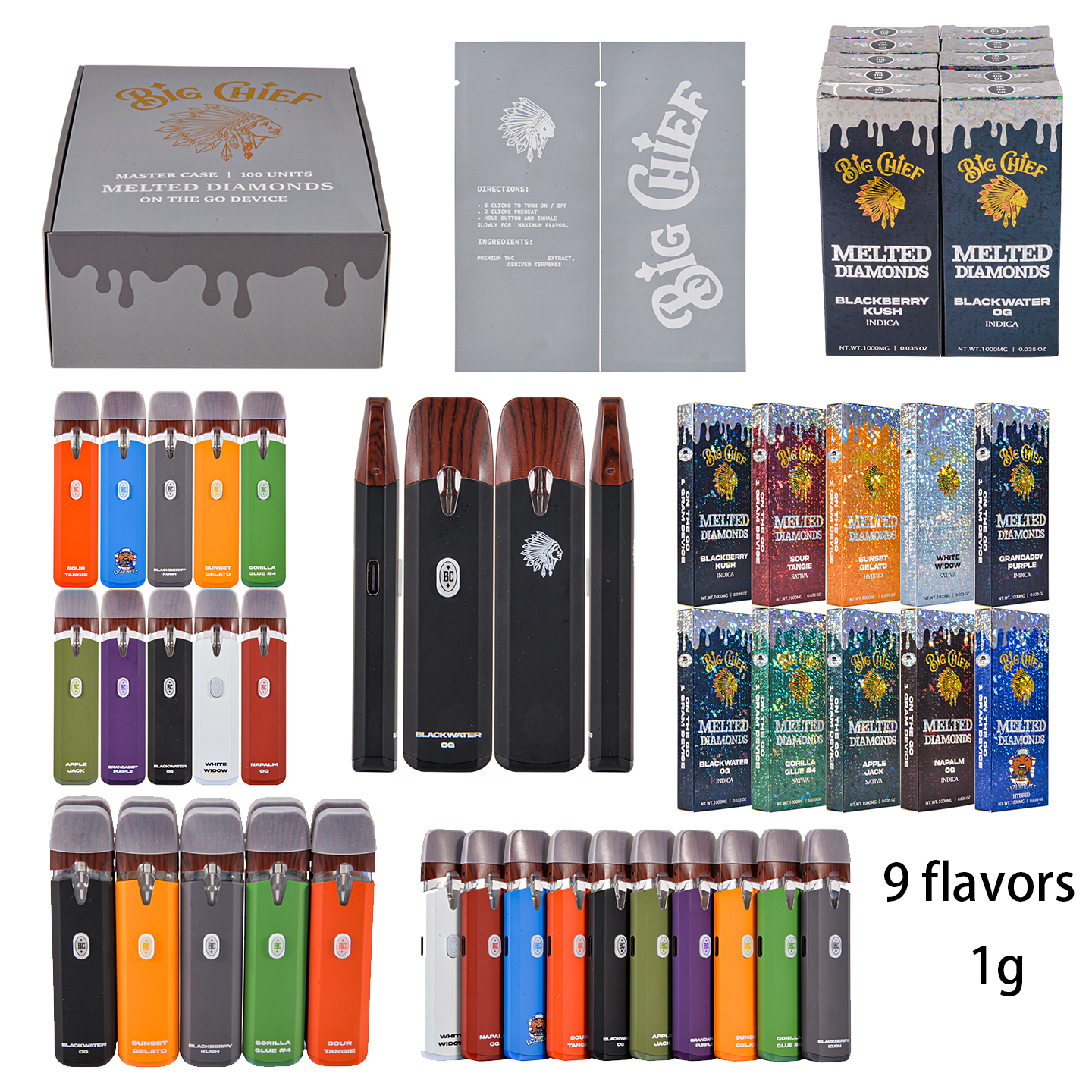 big chief 1 gram disposable
