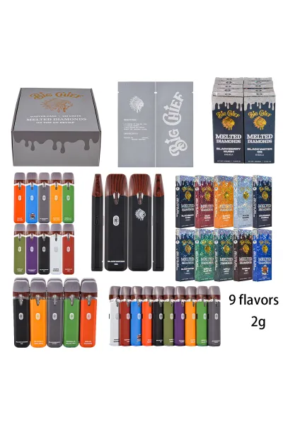 USA STOCK Big Chief Live Resin 2g Disposable Vape Pen 200pcs 01