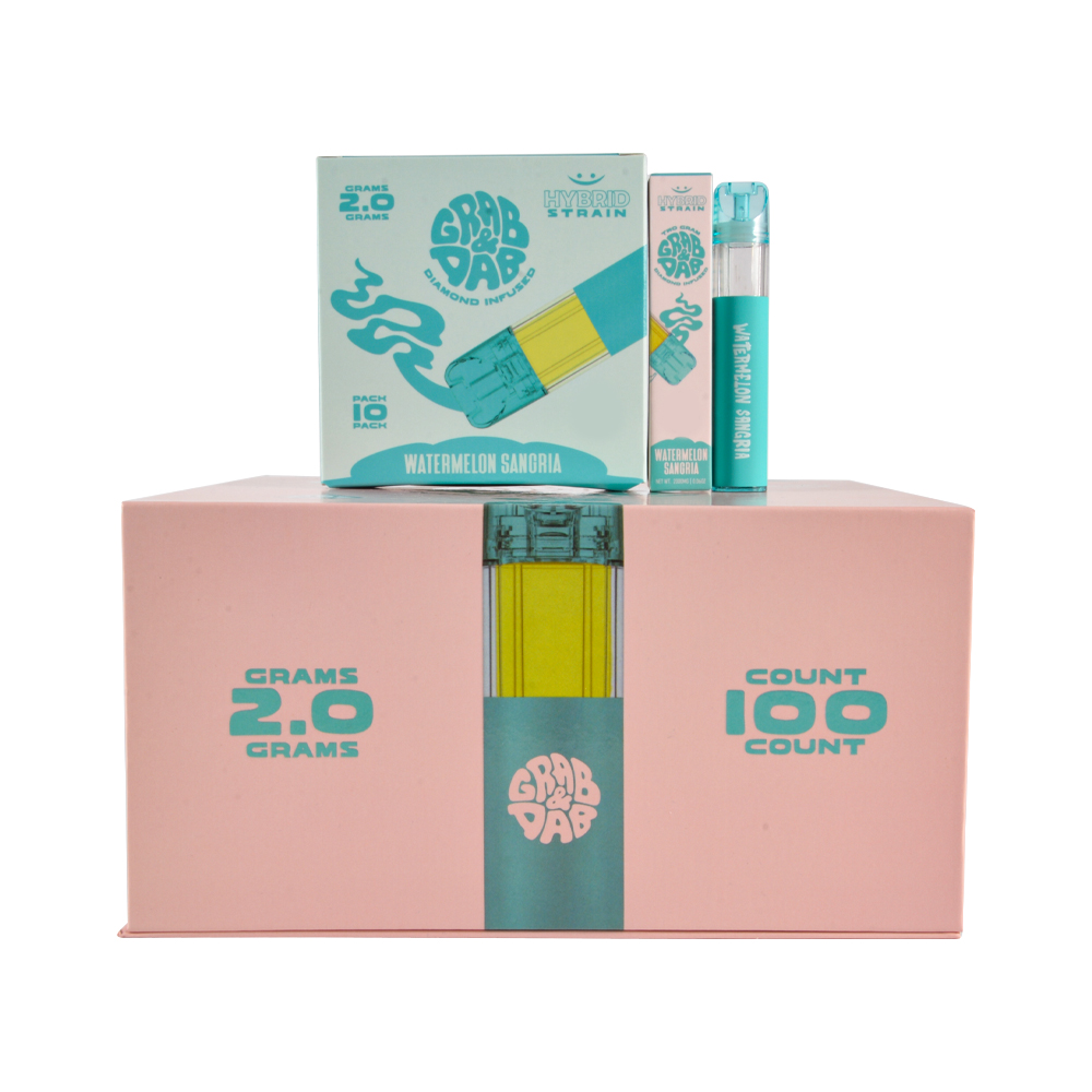 Grab Dab 2g Disposable Vape Pen With Box Packaging