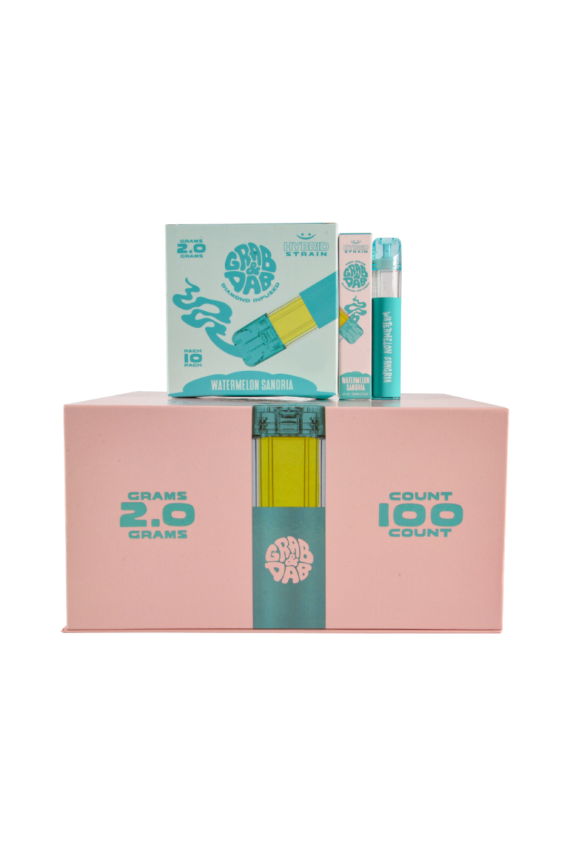 Grab Dab 2g Disposable Vape Pen With Box Packaging