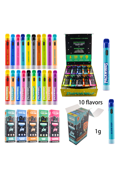 Packwoods x Runtz Extracts Liquid Diamonds + Live Resin 1g Disposable Vape Pen 01