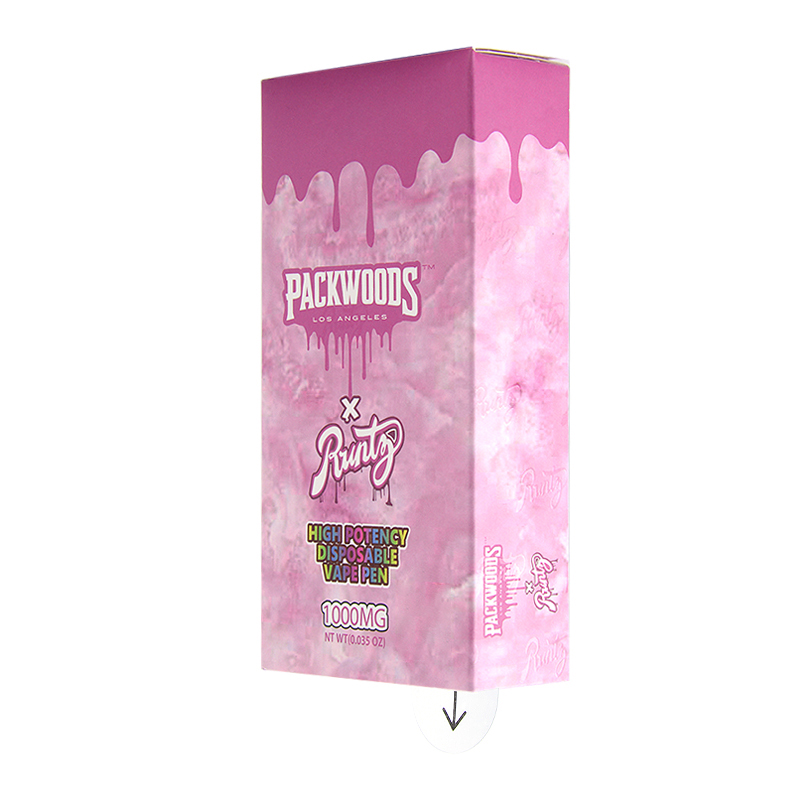 UK STOCK Packwoods X Runtz Runty Marble 1g Disposable Vape Pen 500pcs