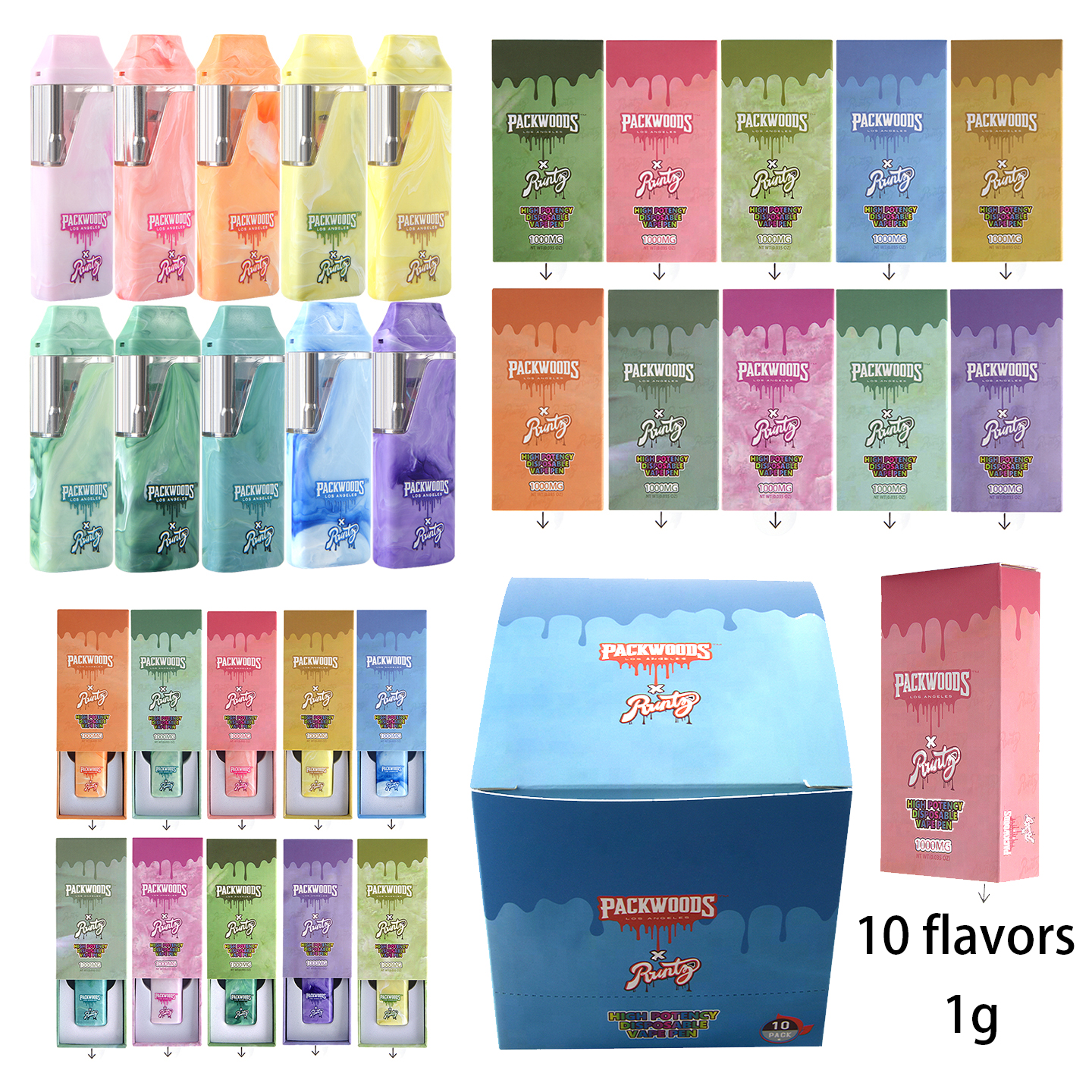 packwoods x runtz 1g disposable
