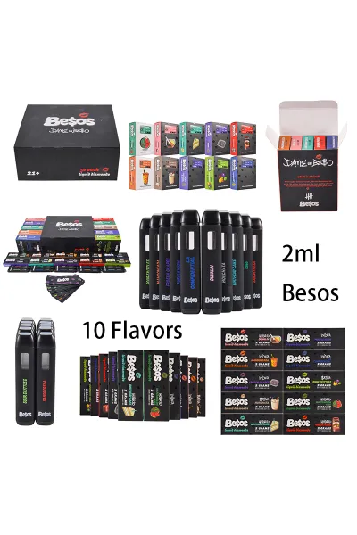 USA STOCK Besos 2g Disposable Vape Pen 200pcs 01
