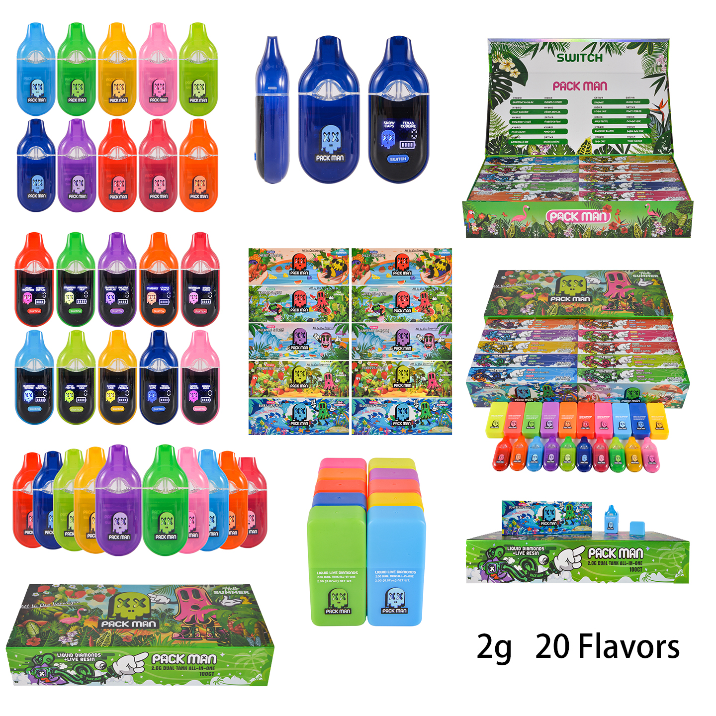 pack man summer edition flavor