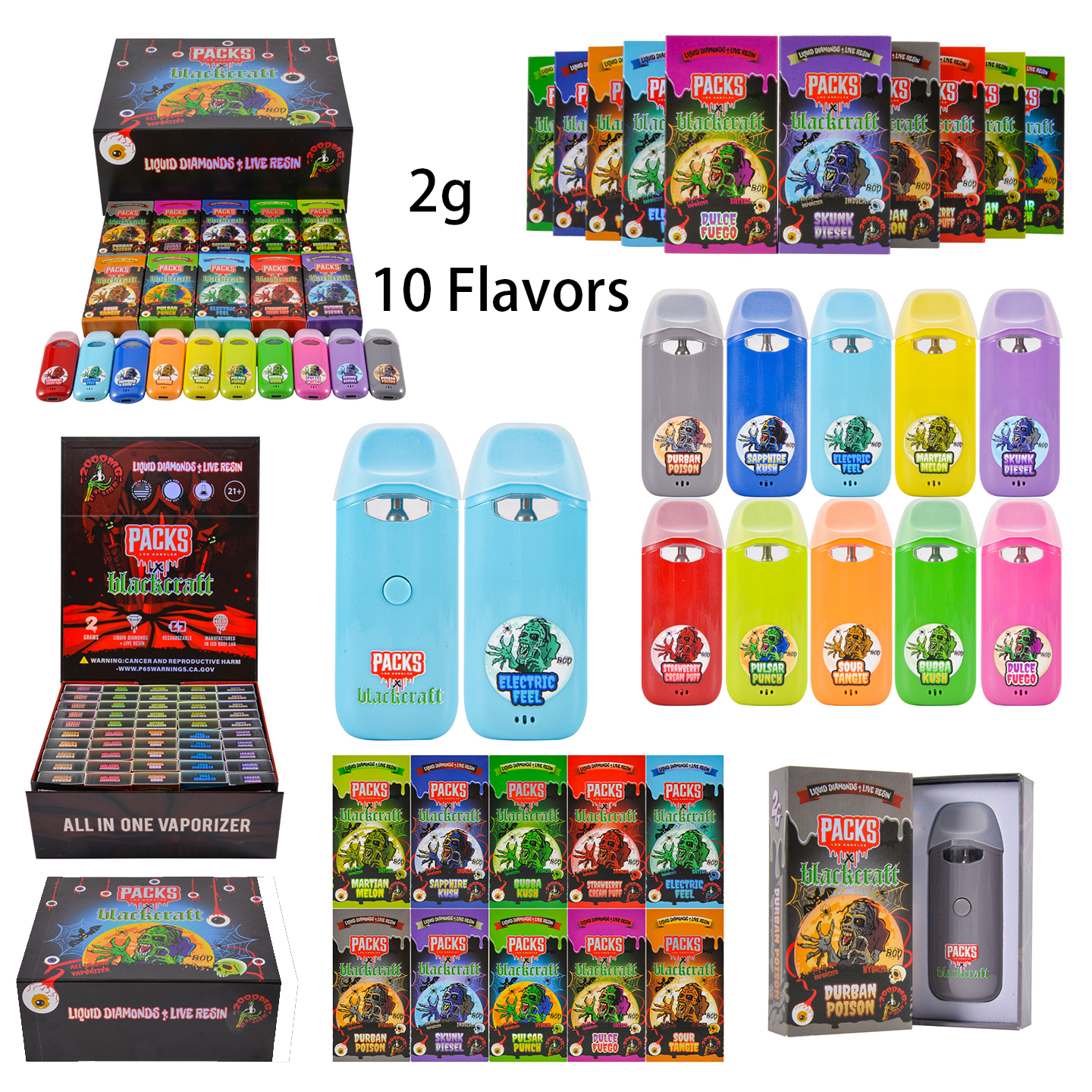 packs blackcraft 2ml vape
