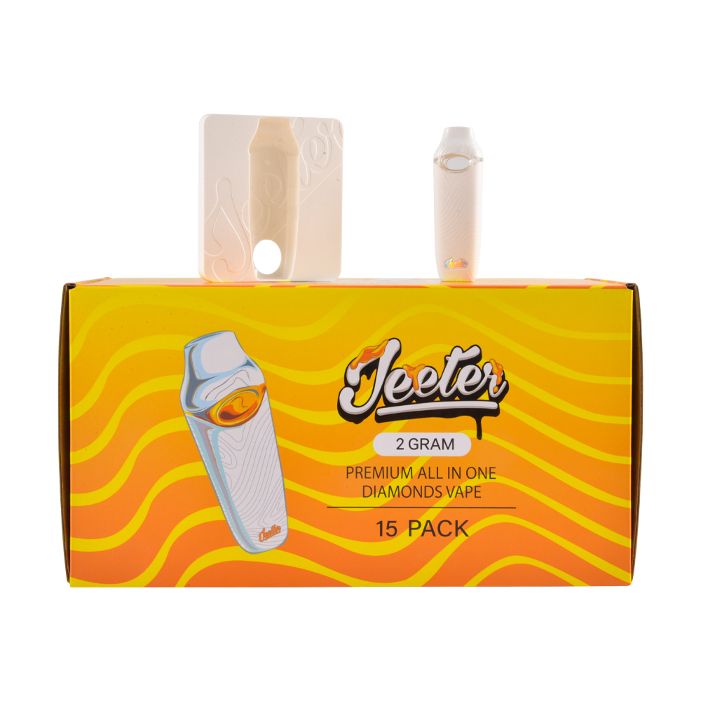 USA STOCK Jeeter Lucky Clouds White 2g Disposable Vape Pen 500pcs