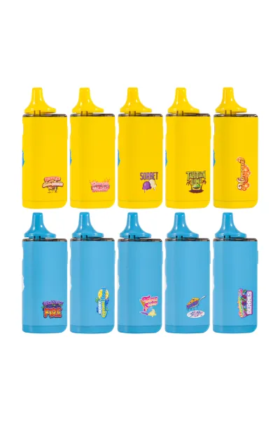 USA STOCK Cookies Double Colors 1g Liquid Diamond Live Resin With Screen Disposable Vape Pen 200pcs 02