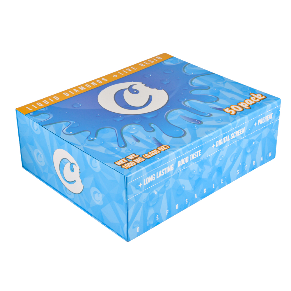 USA STOCK Cookies Double Colors 1g Liquid Diamond Live Resin With Screen Disposable Vape Pen 200pcs