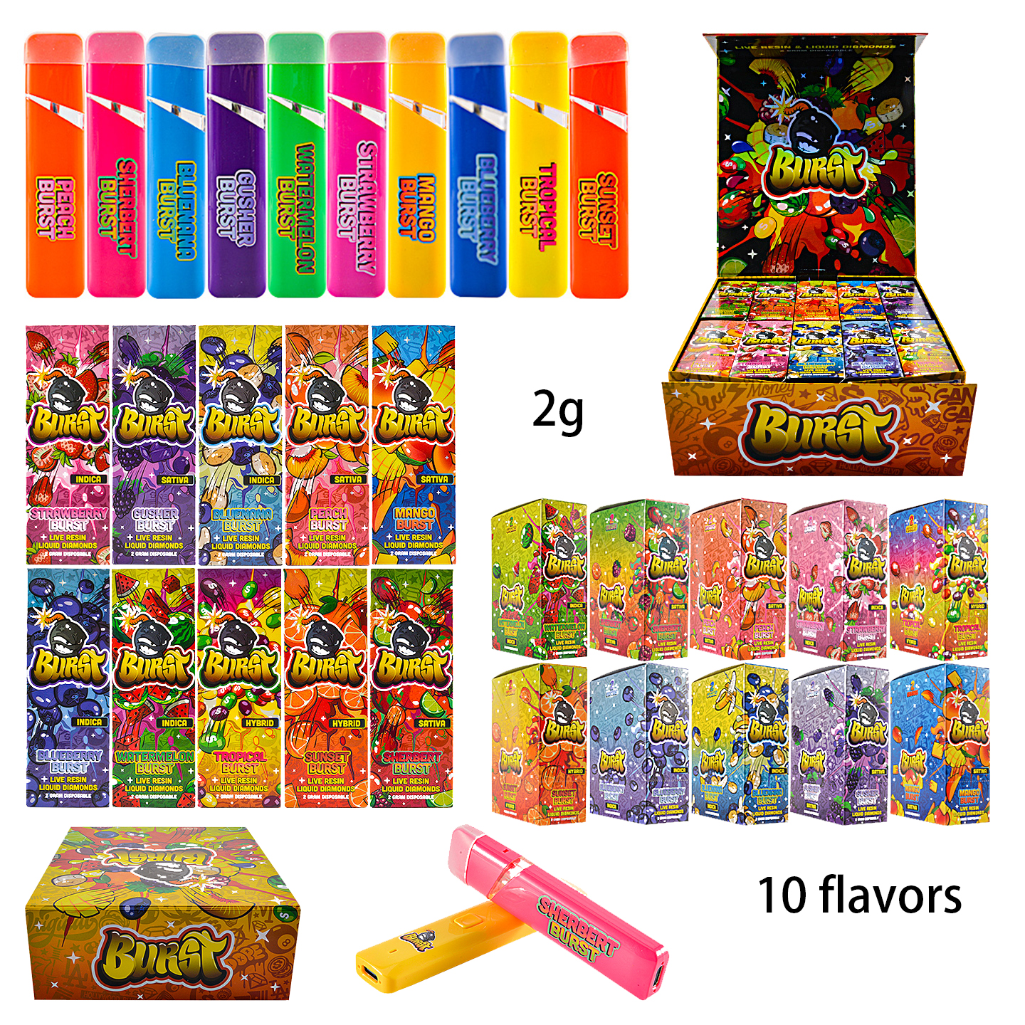 burst 2g disposable vape
