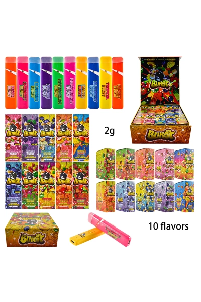 USA STOCK Burst Liquid Diamonds + live resin 2g Disposable Vape Pen 500pcs 01