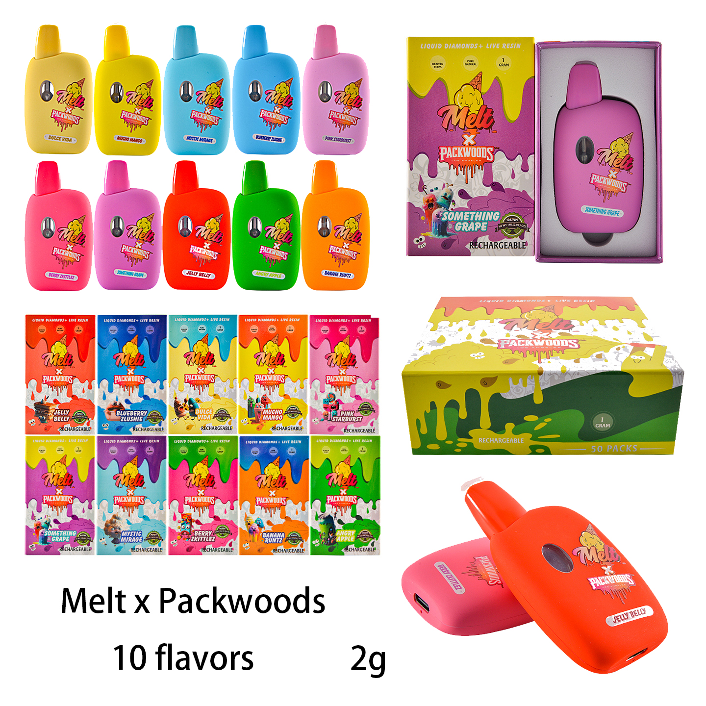 melt packwoods thc vape
