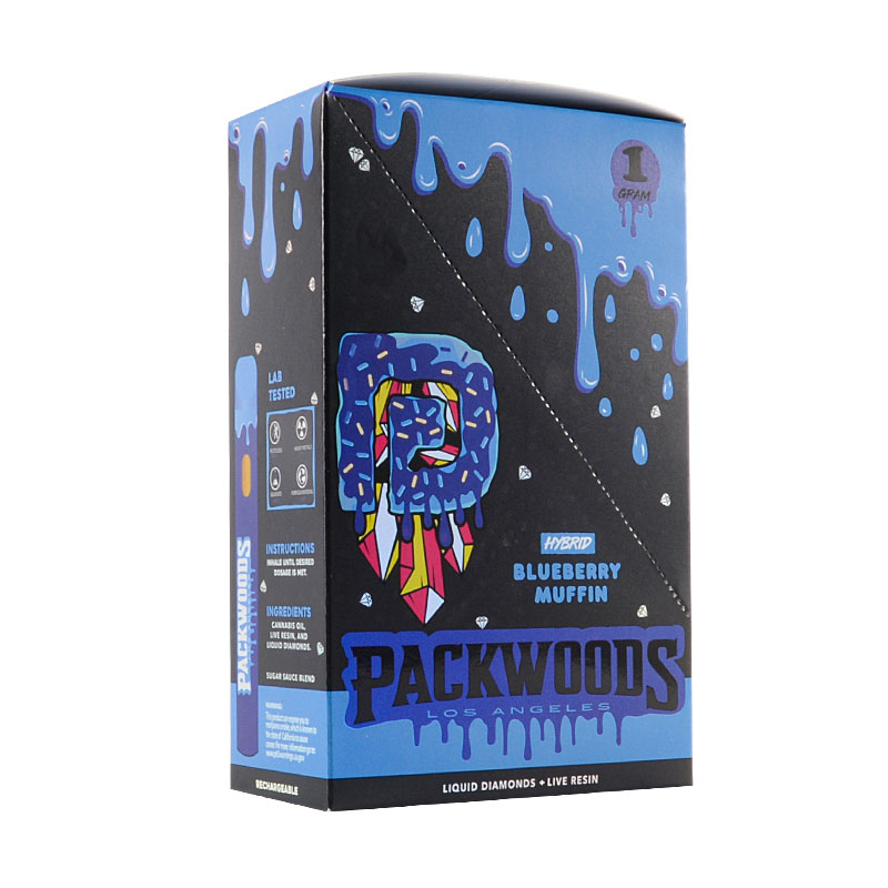 UK STOCK Packwoods x Runtz Extracts Liquid Diamonds + Live Resin 1g Disposable Vape Pen 100pcs