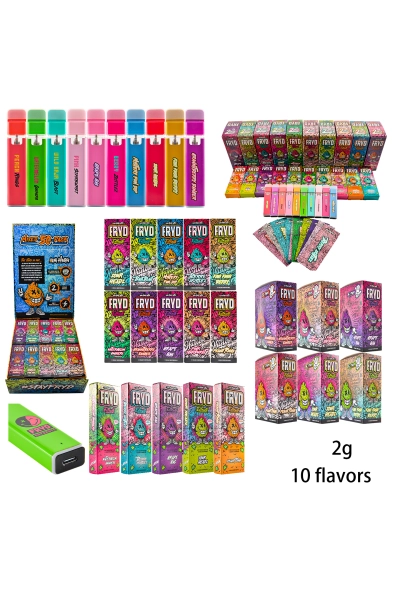 USA STOCK Fryd Smiley Neutral 2g Disposable Vape Pen 200pcs 01