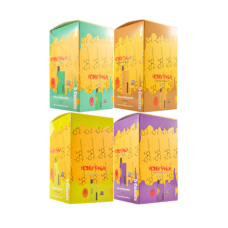 USA STOCK Honey Palm Disposable Vape Pen 100pcs